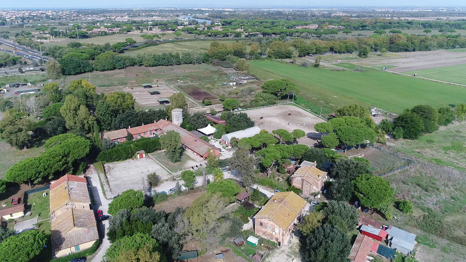 La tenuta di Procoio vista dal drone: tanta natura da difendere